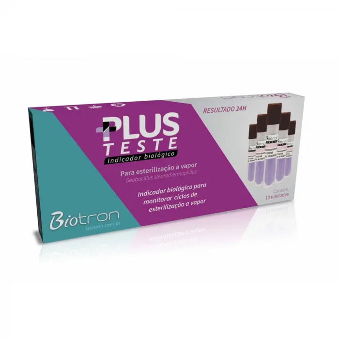 Plus Teste Indicador Biológico Caixa Com 10 Unidades - Biotron - Image 3