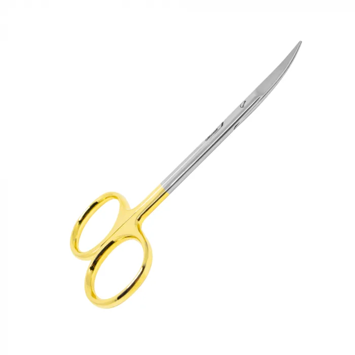 Tesoura Íris Ponta Fina com Faceta 11 cm. Curva - Image 3