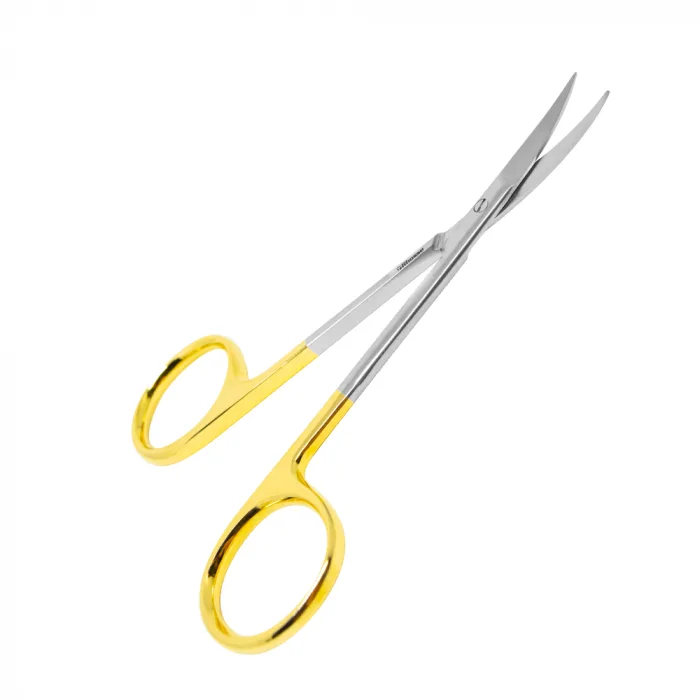 Tesoura Íris Ponta Fina com Faceta 11 cm. Curva - Image 4