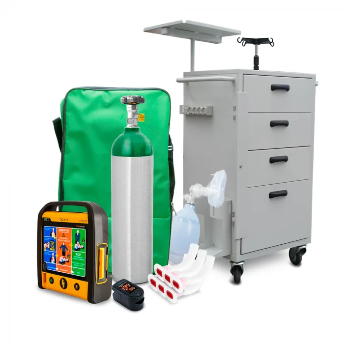 Kit de emergência 3A | DEA Toth 5800 + Carro de Emergência - PAT-1012-RH